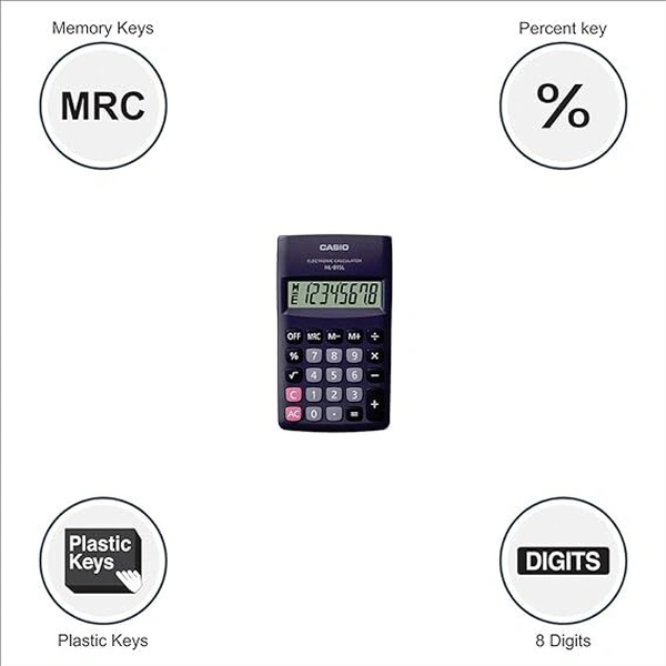 Casio HL-815L Portable Calculator