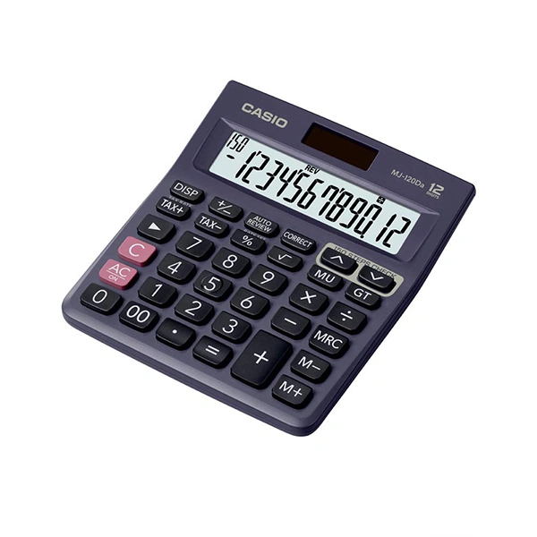 Casio MJ-120Da 150 Steps Check and Correct Desktop Calculator