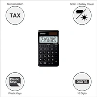 Casio SL-1000SC-BK Portable Calculator