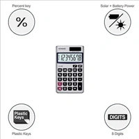 Casio SX-300P-W Portable Calculator