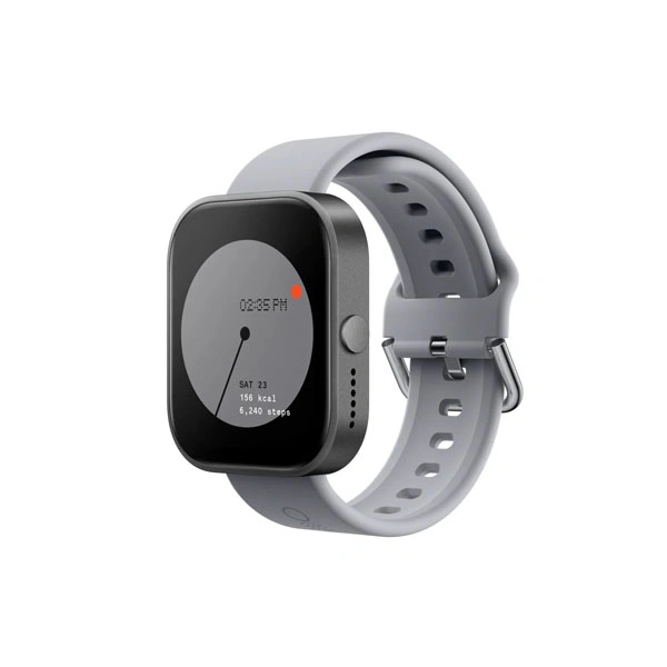 CMF by Nothing Watch Pro 1.96 AMOLED BT Calling Smartwatch with AI Noise Reduction - Ash Grey - Ash Grey