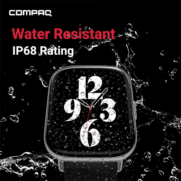 Compaq Q Watch Balance Series with 1.69" HD Display Smartwatch - Grey - Grey