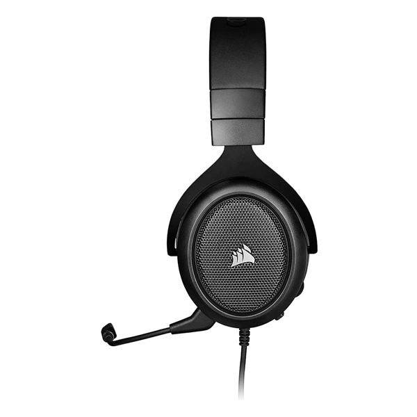 Corsair Hs50 Pro Wired On Ear Headphones with Mic - Black