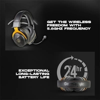 Cosmic Byte Equinox Kronos Wireless Gaming Headset with Dolby Atmos