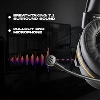 Cosmic Byte Equinox Kronos Wireless Gaming Headset with Dolby Atmos