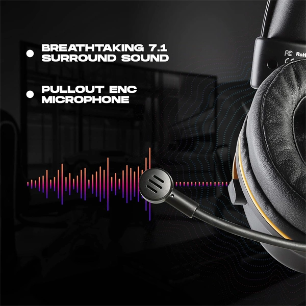 Cosmic Byte Equinox Kronos Wireless Gaming Headset with Dolby Atmos