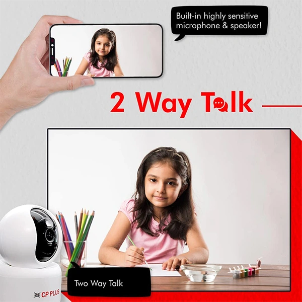 CP PLUS CP-E35A 3MP Wi-Fi PT Camera