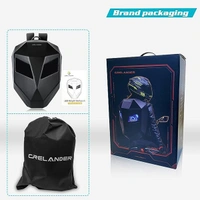 Crelander CRELANDER Super Cool Deadpool Style Knight LED Backpack - Black