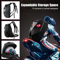 Crelander CRELANDER Super Cool Deadpool Style Knight LED Backpack - Black