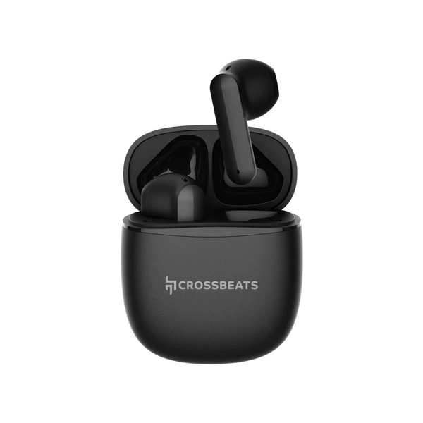 Crossbeats CrossBeats Airpop True Wireless Earbuds - Black - Black