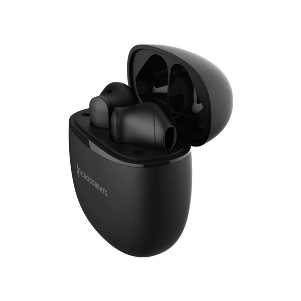 Crossbeats CrossBeats Airpop True Wireless Earbuds - Black - Black