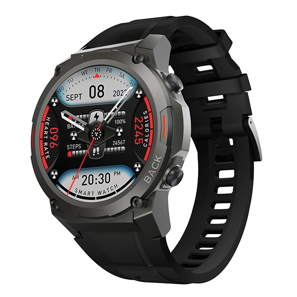 Crossbeats CrossBeats Armour 1.43" Super AMOLED Swimproof Always Smartwatch - Green - Green
