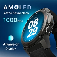 Crossbeats CrossBeats Armour 1.43" Super AMOLED Swimproof Always Smartwatch - Green - Green