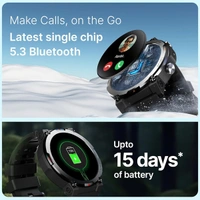 Crossbeats CrossBeats Everest 2.0 Smart Watch - Black - Black