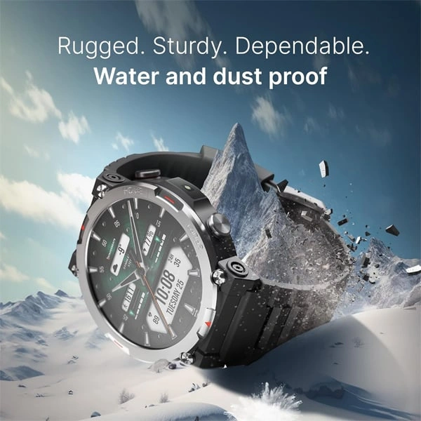 Crossbeats CrossBeats Everest 2.0 Smart Watch - Black - Black