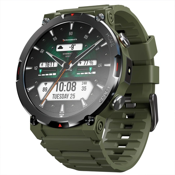 Crossbeats CrossBeats Everest 2.0 Smart Watch - Green - Green