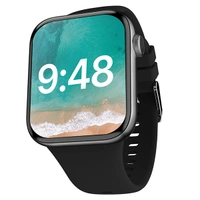 Crossbeats CrossBeats Hustl Smartwatch With Dual Speaker Bluetooth BT Calling - Blue - Blue