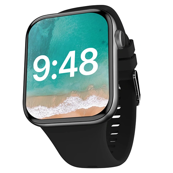 Crossbeats CrossBeats Hustl Smartwatch With Dual Speaker Bluetooth BT Calling - Blue - Blue
