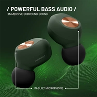 Crossbeats CrossBeats Pebble True Wireless in-Ear Earbuds
