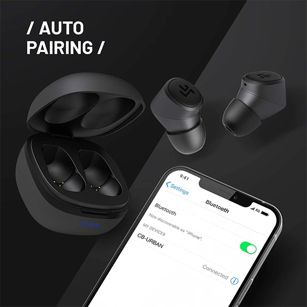Crossbeats CROSSBEATS Urban Latest True Wireless in-Ear Earbuds