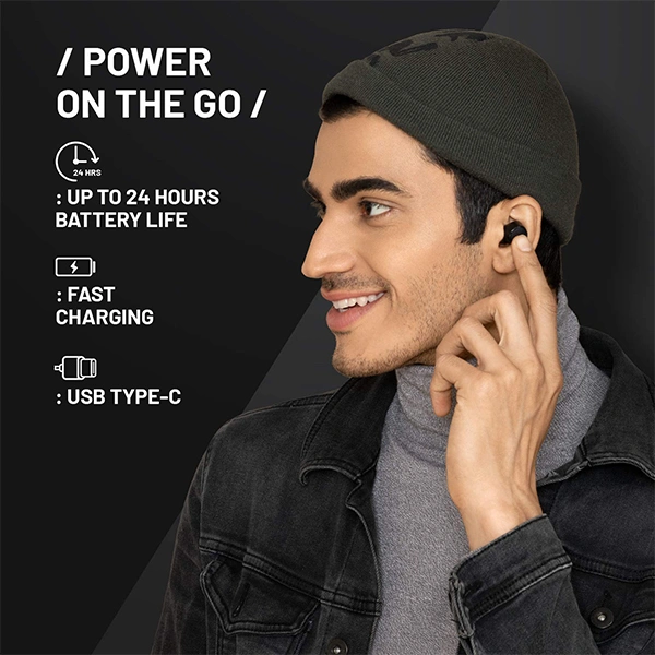 Crossbeats CROSSBEATS Urban Latest True Wireless in-Ear Earbuds