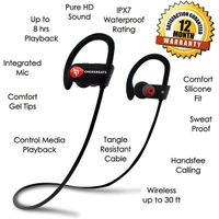 Crossbeats CrossBeats Wave Waterproof Sports Bluetooth Wireless Earphones