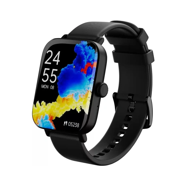 Cultsport Beats 1.85" HD Screen Bluetooth Calling Smartwatch - Black - Black