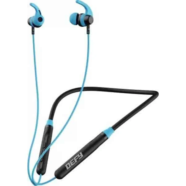 Defy CrestX  Bluetooth Neckband - Electric Blue - Electric Blue