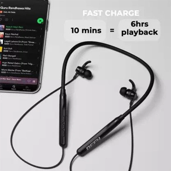 Defy CrestX  Bluetooth Neckband - Electric Blue - Electric Blue