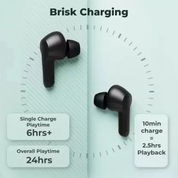 Defy Gravity Zen with 4 Mics Earbuds - Cool White - Cool White
