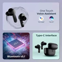 Defy Gravity Zen with 4 Mics Earbuds - Cool White - Cool White