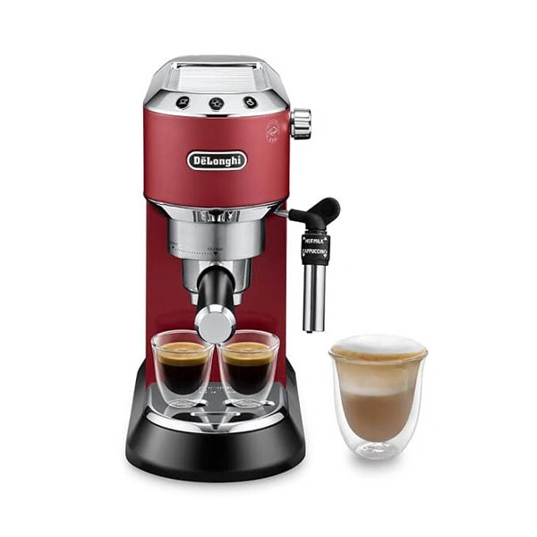 Nespresso DeLonghi EC685.BK 1300-Watt Espresso Coffee Machine - Red - Red