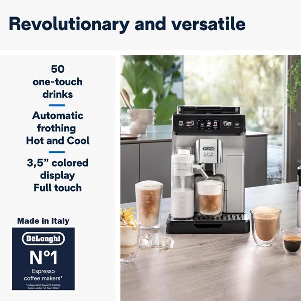 DeLonghi De'Longhi ECAM450.65 Fully Automatic Coffee Machine