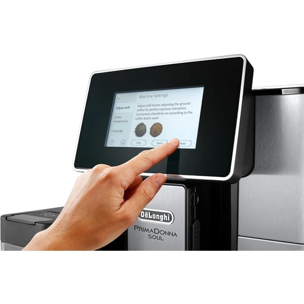 DeLonghi De'Longhi PrimaDonna Soul ECAM610.75.MB Fully Automatic Coffee Machine with TFT Display