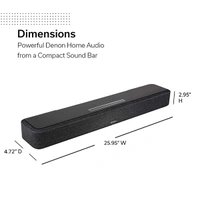 Denon 550 Home Theater Soundbar