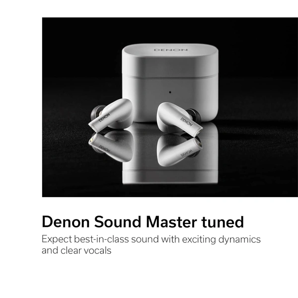 Denon AH-C630W True Wireless Earbuds - White - White