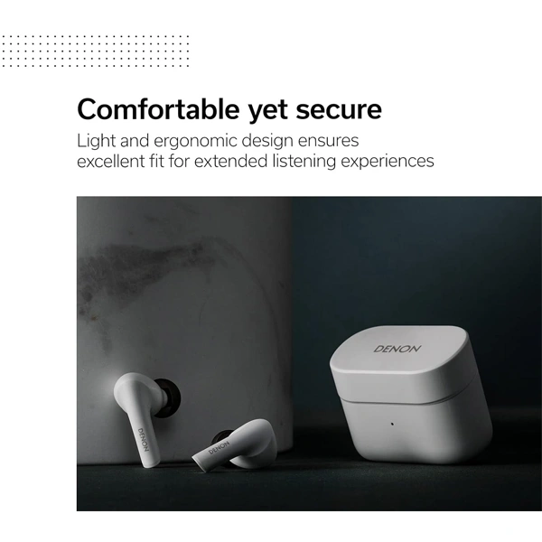 Denon AH-C630W True Wireless Earbuds - White - White