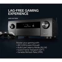Denon AVC X4700H 8K Ultra HD AV Receiver