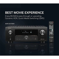 Denon AVC X4700H 8K Ultra HD AV Receiver