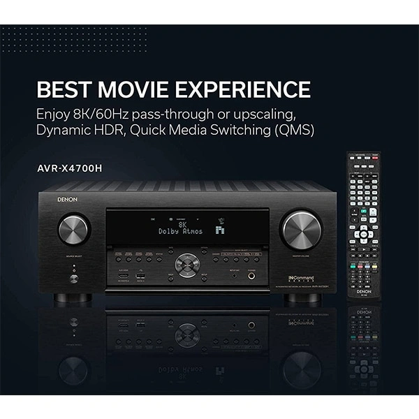 Denon AVC X4700H 8K Ultra HD AV Receiver