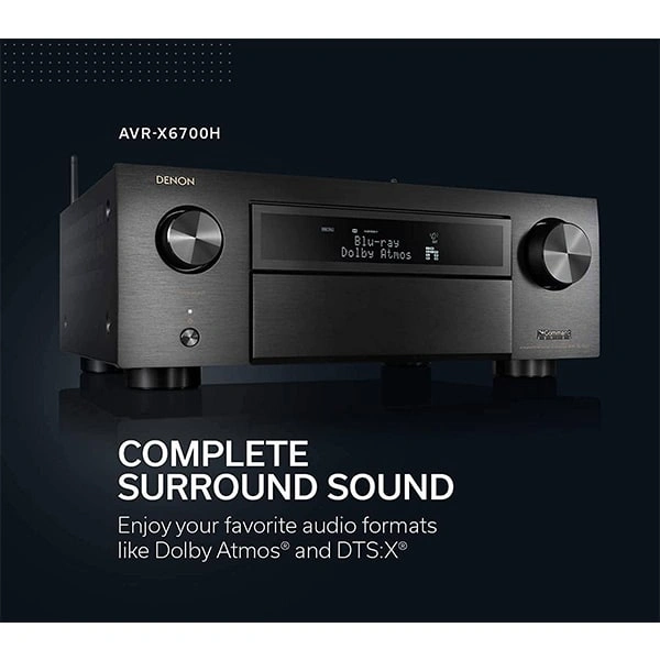 Denon AVC X6700H HD Channel AV Receiver
