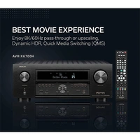 Denon AVC X6700H HD Channel AV Receiver