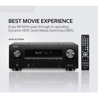 Denon AVR X3700H 8K Ultra HD AV Receiver