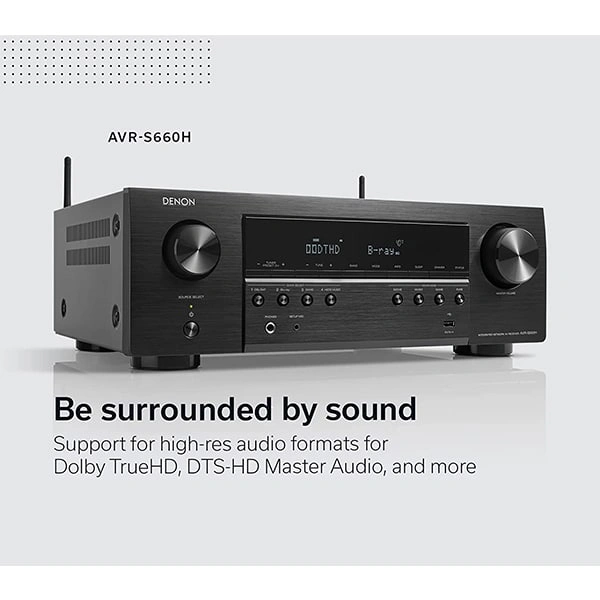 Denon AVR-S660H AV Receiver Voice Control