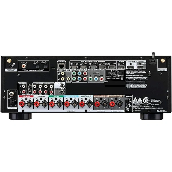 Denon AVR-S960H 7.2 Channel 8K AV Receiver