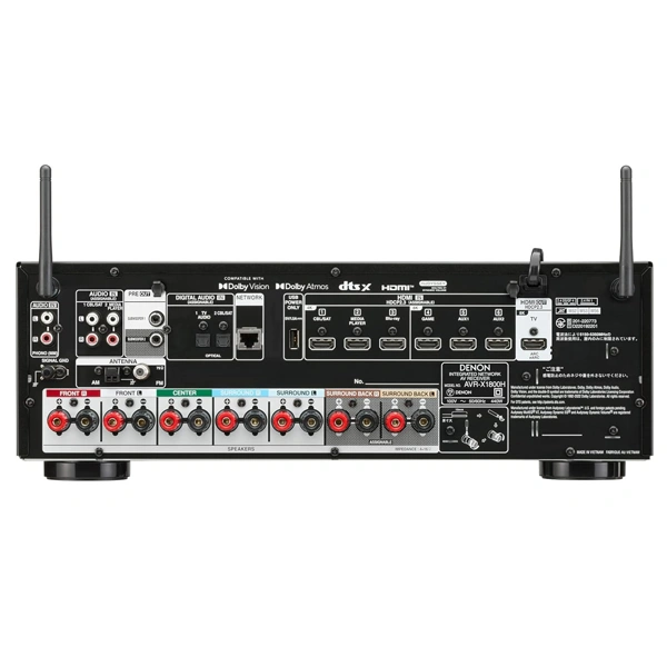 Denon AVR-X1800H 7.2 Channel AV Receiver
