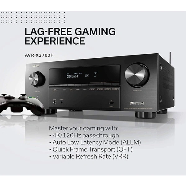 Denon AVR-X2700H 8K Ultra HD AV Receiver