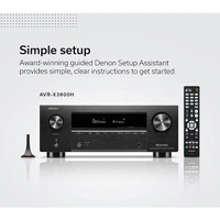 Denon AVR-X3800H Home Theater Receiver