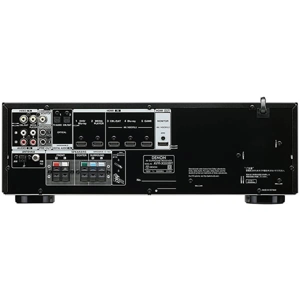 Denon AVR-X550BT 4K Ultra HD AV Receiver
