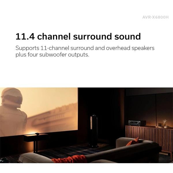 Denon AVR-X6800H 11.4 Channel AV Receiver